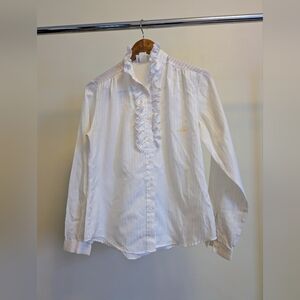 Vintage Ruffle Blouse